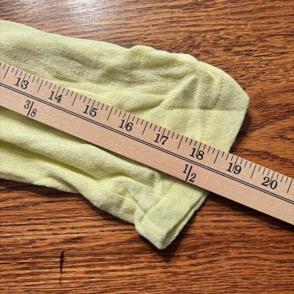 AMS Pure Flowy Open Cardigan Lemon Women's Size L Boho, Peasant NWT - Picture 12 of 15